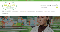 Desktop Screenshot of cleansafe.co.za